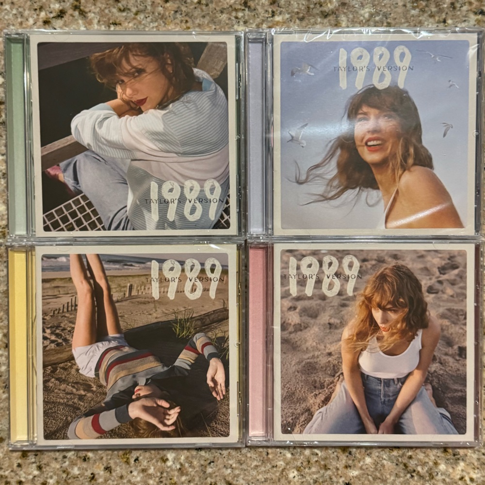 1989 Taylor’s Version, All Colors, 4 CD Set, Limited Edition Sold Out